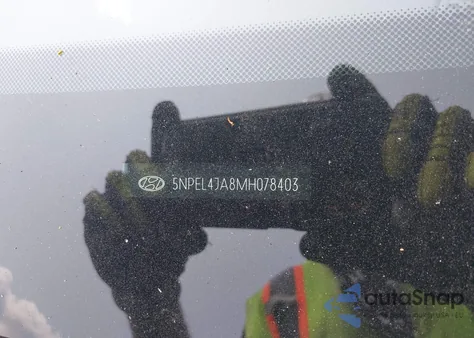 2021 Hyundai Sonata Sel from USA, damaged, VIN 5NPEL4JA8MH078403